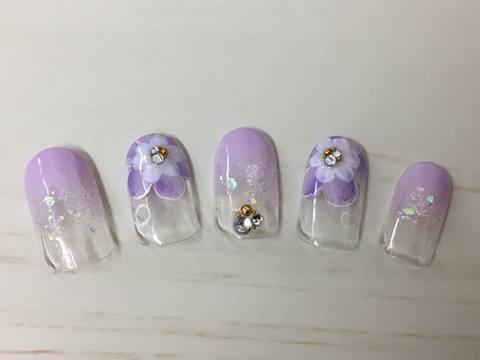 フラワーネイル