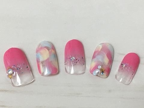 春ネイル