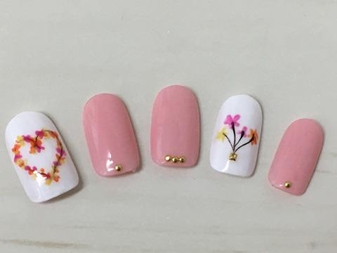 春ネイル