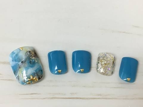 大理石ネイル