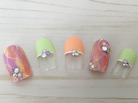 春ネイル